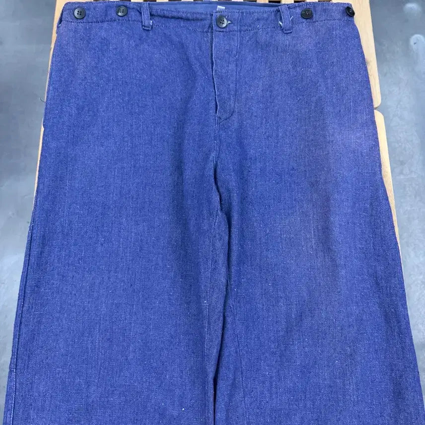 [BUNJANG] Faded Denim French Work Pants / FADED DENIM OLD VINTAGE FRENCH 프렌치워크팬츠