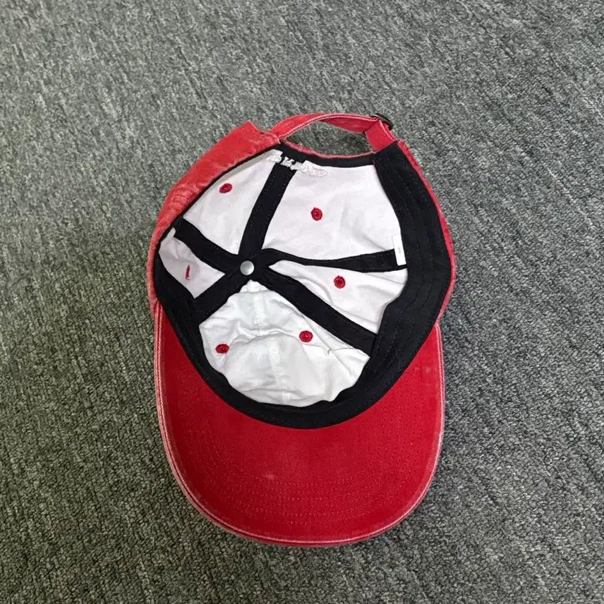 [BUNJANG] Supreme S Logo Ball Cap Red / 슈프림 S로고 볼캡 레드