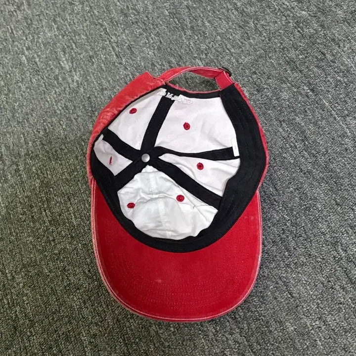[BUNJANG] Supreme S Logo Ball Cap Red / 슈프림 S로고 볼캡 레드