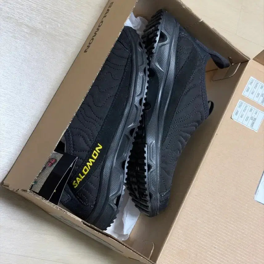 [BUNJANG] Salomon RX MOC 3.0 ATQ Black Lemon / 살로몬 RX 모크 3.0 ATQ 블랙레몬 [245]