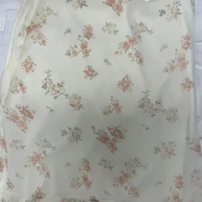 [BUNJANG] 8SECONDS Floral Chiffon Maxi Dress / 에잇세컨즈 플로랄 원피스 새상품