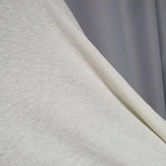 [BUNJANG] Ray Linen V-Neck Long Sleeve Summer Knit / 루즈 브이넥 린넨 긴팔 썸머 니트 여름 ray 레이
