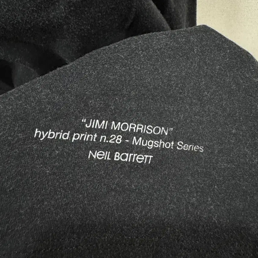 [BUNJANG] Neil Barrett Jim Morrison Printing T-shirt Size S / 닐바렛 짐모리슨 프린팅 반팔 티셔츠 S사이즈