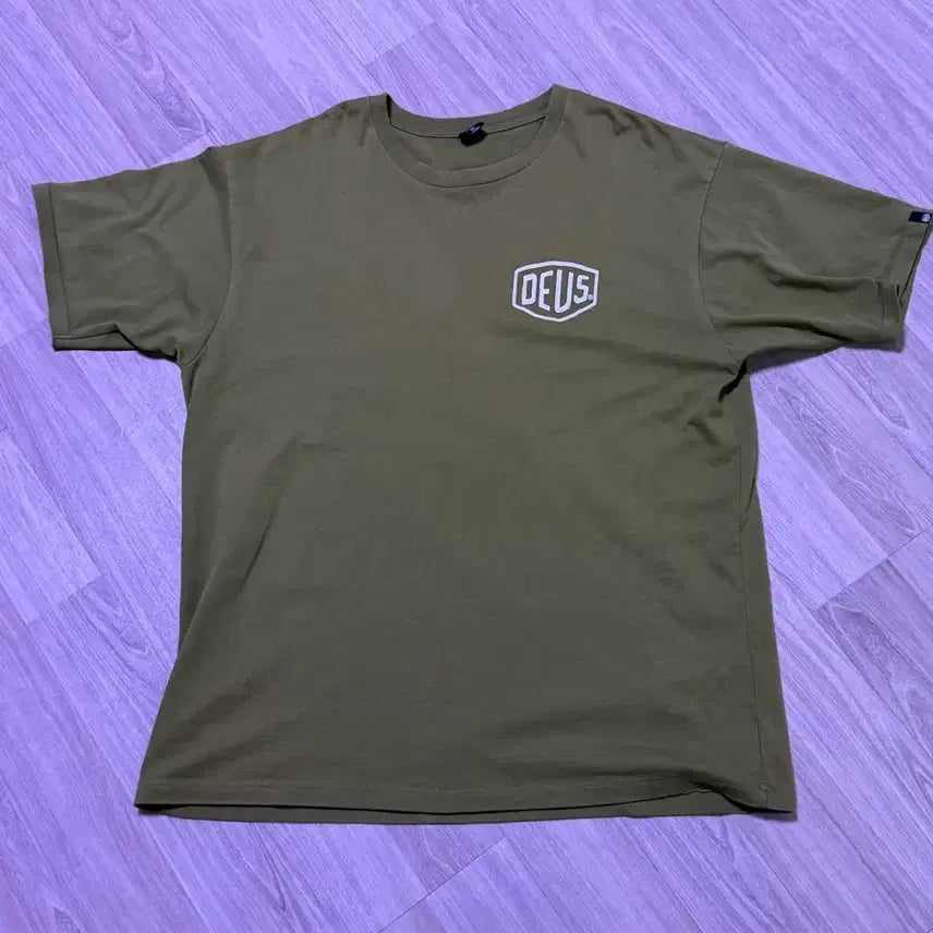 [BUNJANG] Deus Ex Machina Samcheong College T-Shirt XL / 데우스 반팔 삼청 컬리지2xl