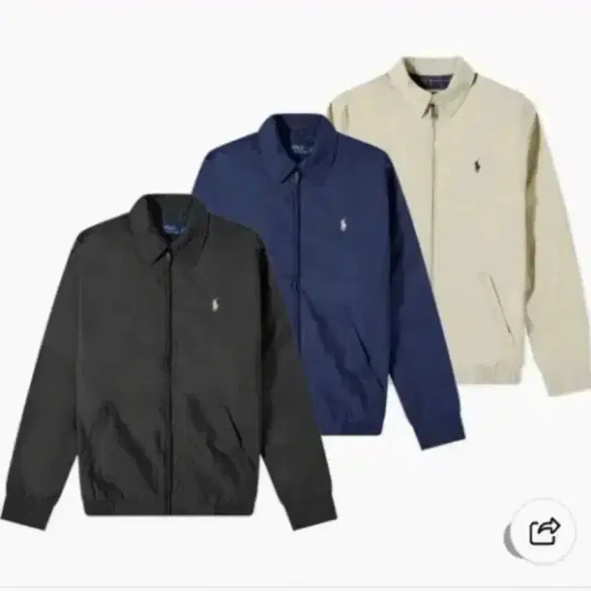 [BUNJANG] Polo Ralph Lauren Windbreaker Jacket Black M / 폴로 랄프로렌 윈드브레이커 블랙 M