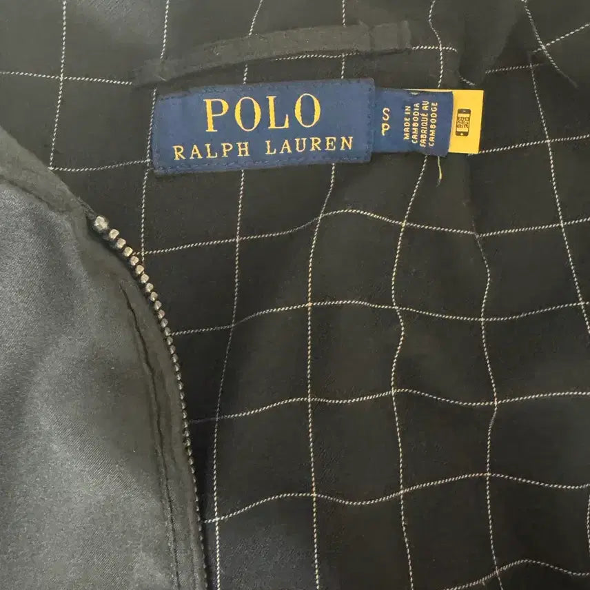 [BUNJANG] Polo Ralph Lauren Windbreaker Jacket Black M / 폴로 랄프로렌 윈드브레이커 블랙 M