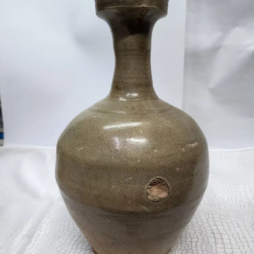 [SOLD OUT] 청자 광구병 도자기 대형 화병