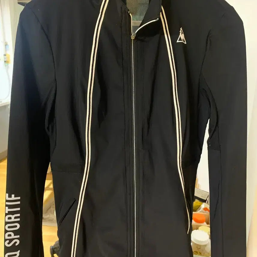[BUNJANG] Le Coq Sportif Black Training Set / 르꼬끄 스포르티브 블랙 트레이닝복 세트