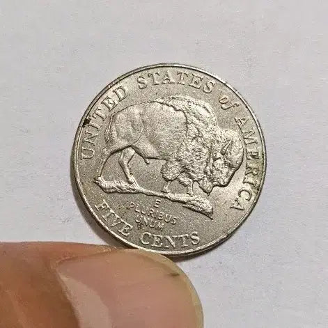 [BUNJANG] United States 2005 Jefferson Buffalo Nickel Coin / 미국 2005년 5센트 제퍼슨 버팔로 니켈(동전.외국주화)A18