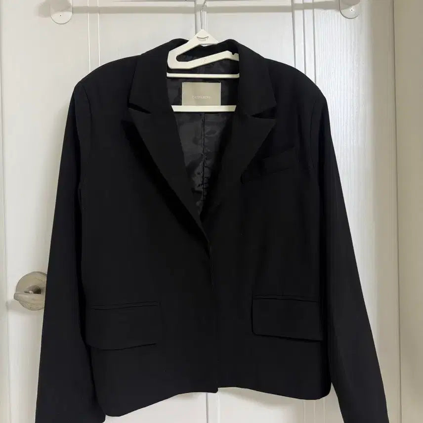 [BUNJANG] Black Blazer Jacket / 블랙 블레이저 자켓 검정 마의