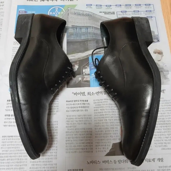 [BUNJANG] Zara Leather Oxford Dress Shoes / 자라 레더 옥스포드 드레스슈즈 구두