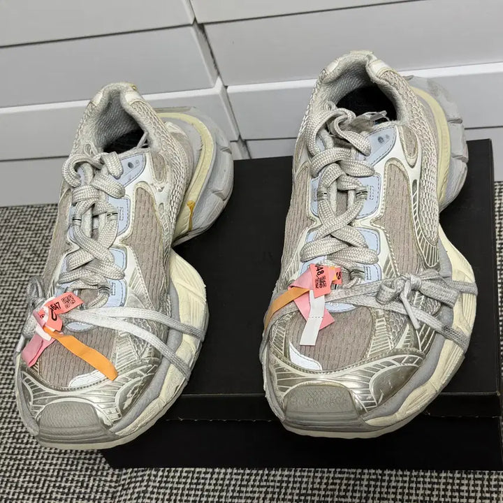 [BUNJANG] Balenciaga 3XL Sneakers Light Beige / [USED][43] 발렌시아가 3XL 라이트 베이지
