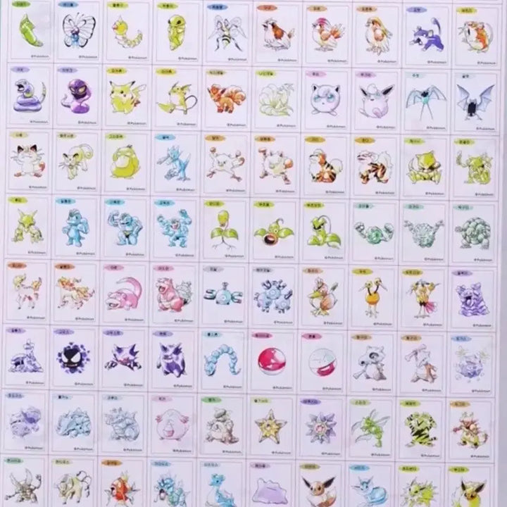 [BUNJANG] Pokemon Season 5 Special Stickers / 포켓몬 30주년 스페셜 띠부씰 팝니다