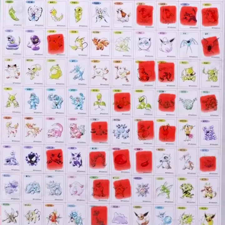 [BUNJANG] Pokemon Season 5 Special Stickers / 포켓몬 30주년 스페셜 띠부씰 팝니다