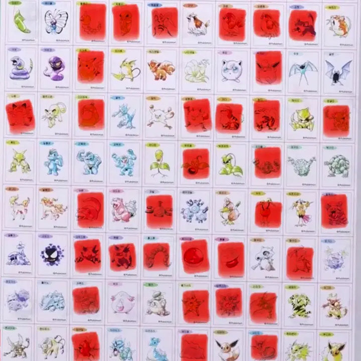 [BUNJANG] Pokemon Season 5 Special Stickers / 포켓몬 30주년 스페셜 띠부씰 팝니다