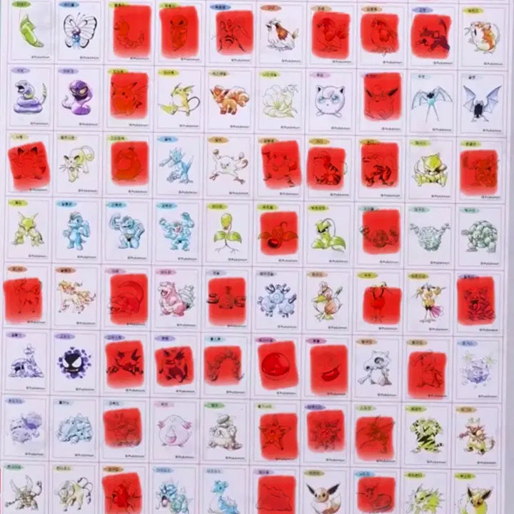 [BUNJANG] Pokemon Season 5 Special Stickers / 포켓몬 30주년 스페셜 띠부씰 팝니다