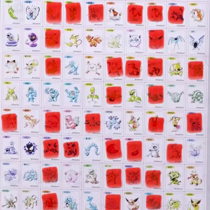 [BUNJANG] Pokemon Season 5 Special Stickers / 포켓몬 30주년 스페셜 띠부씰 팝니다