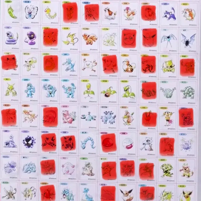 [BUNJANG] Pokemon Season 5 Special Stickers / 포켓몬 30주년 스페셜 띠부씰 팝니다