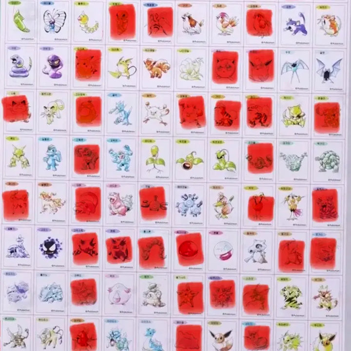[BUNJANG] Pokemon Season 5 Special Stickers / 포켓몬 30주년 스페셜 띠부씰 팝니다