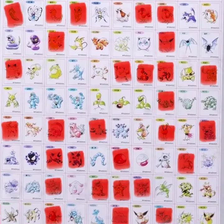 [BUNJANG] Pokemon Season 5 Special Stickers / 포켓몬 30주년 스페셜 띠부씰 팝니다