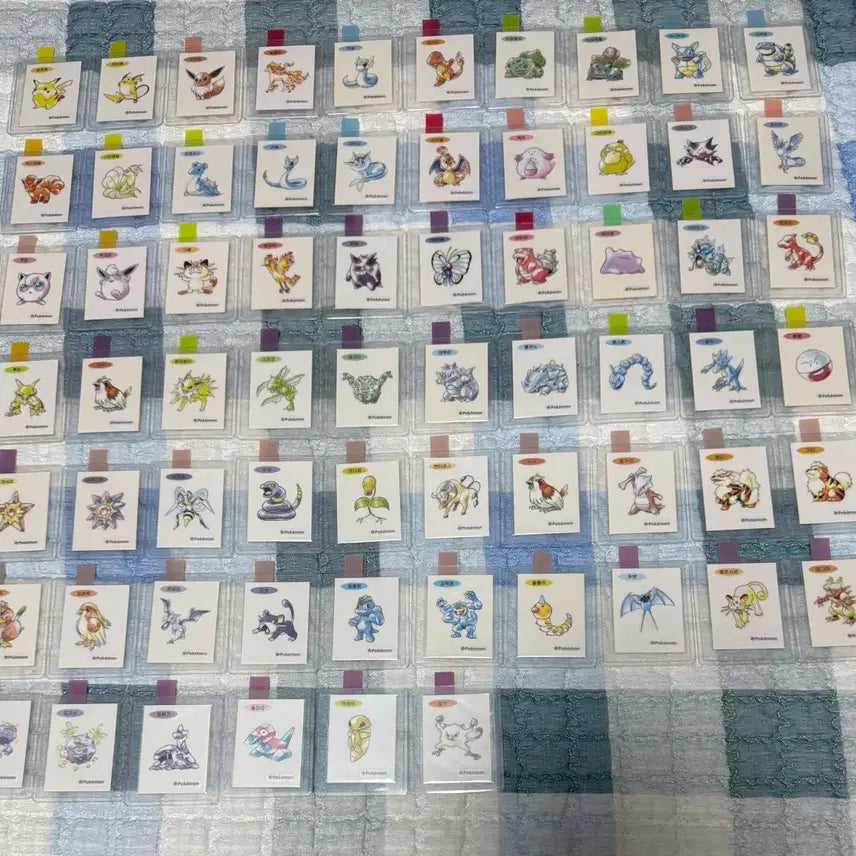 [BUNJANG] Pokemon Season 5 Special Stickers / 포켓몬 30주년 스페셜 띠부씰 팝니다