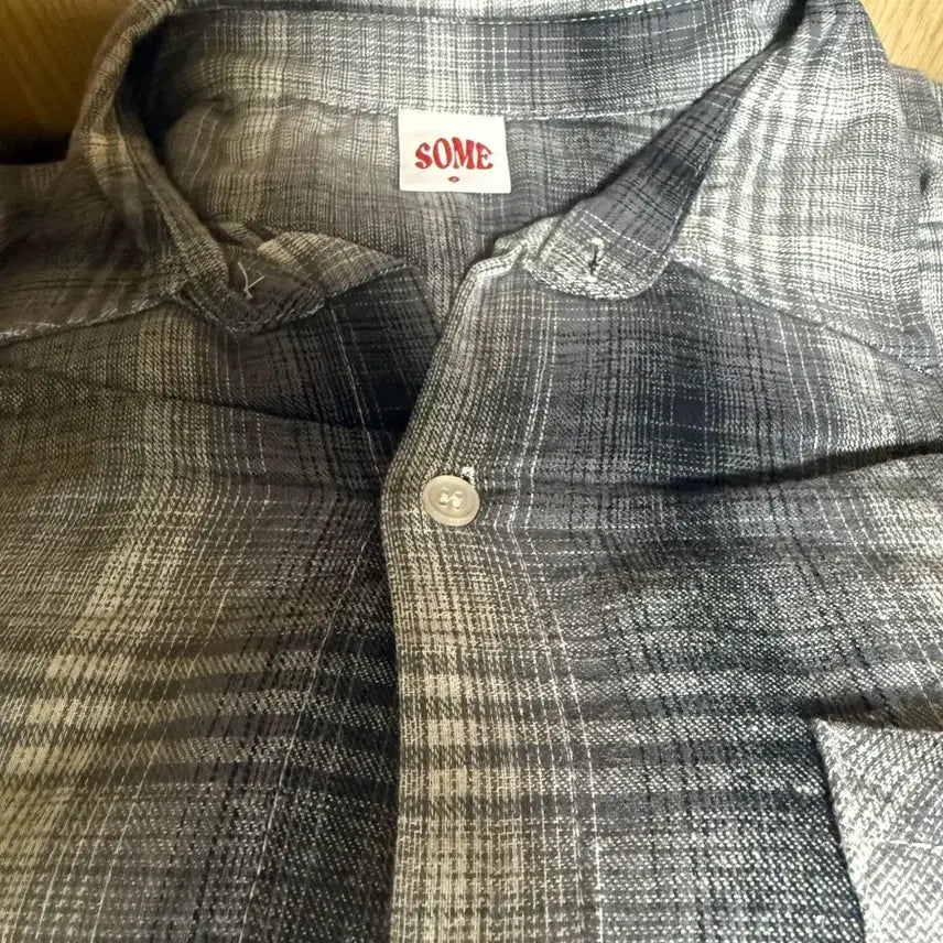 [BUNJANG] Something Else Unisex Tartan Check Shirt / 썸플레이스 유니섹스 타탄 체크셔츠