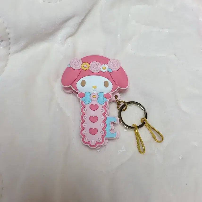 [SOLD OUT] 산리오 마이멜로디 열쇠모양 집게 열쇠고리 키링고리