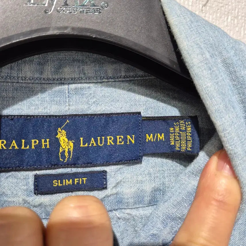 [BUNJANG] Polo Ralph Lauren Denim Shirt / 폴로 랄프로렌 데님 셔츠 남방