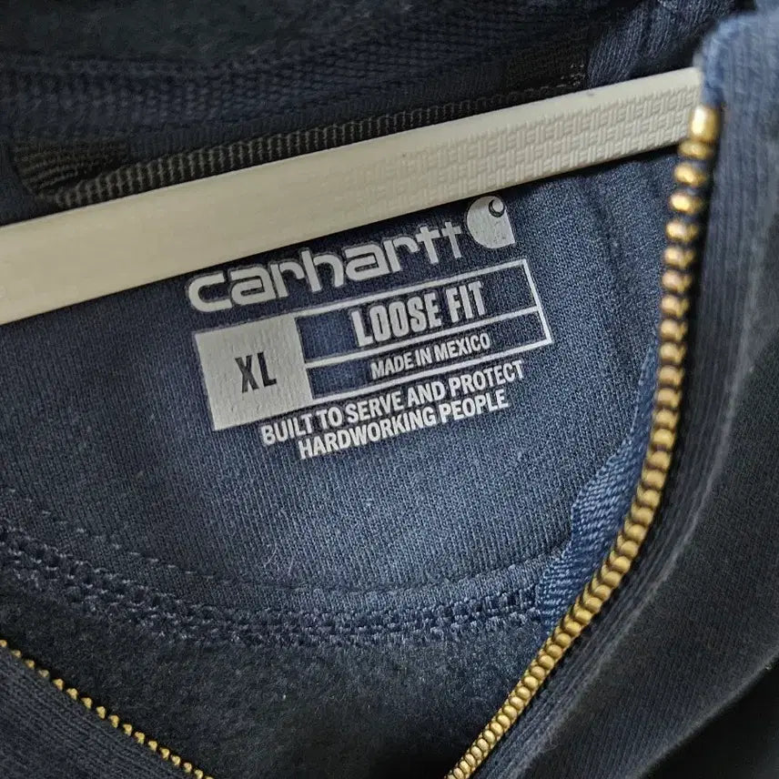 [BUNJANG] Carhartt Fleece Lined Zip-Up Hoodie XL / 칼하트 기모 후디집업 XL