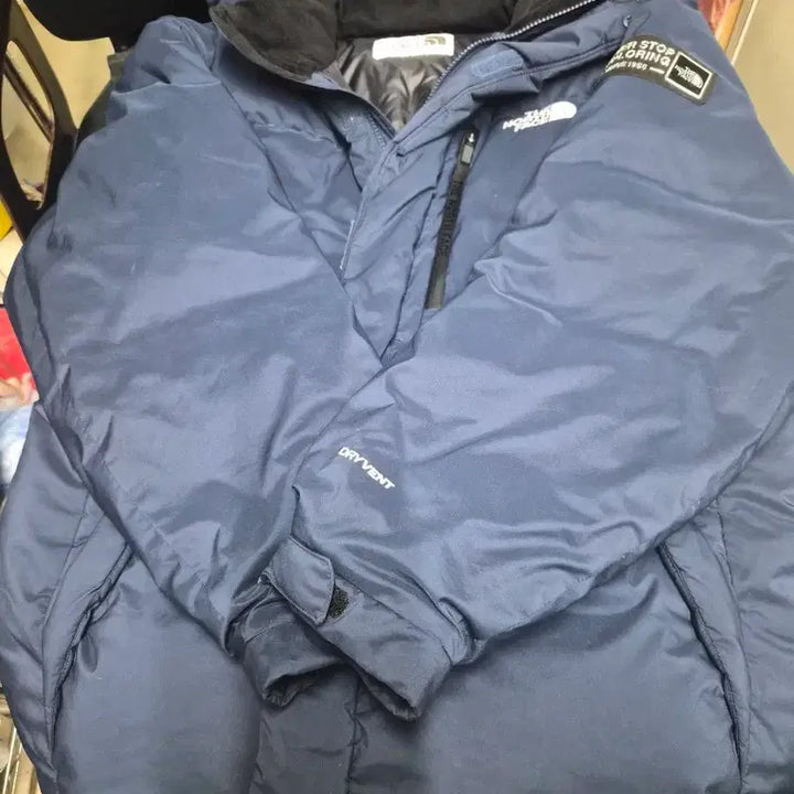 [BUNJANG] The North Face DryVent Navy Goose Down Puffer Jacket XXL / 노스페이스 네이비 패딩 점퍼 DRYVENT