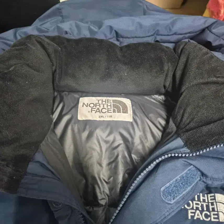 [BUNJANG] The North Face DryVent Navy Goose Down Puffer Jacket XXL / 노스페이스 네이비 패딩 점퍼 DRYVENT