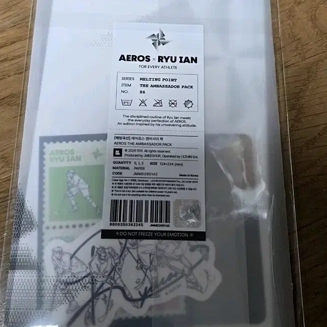 [BUNJANG] Aeros Ambassador Pack Sealed / 해빙곡선 에어로스 엠베서더 팩 미개봉
