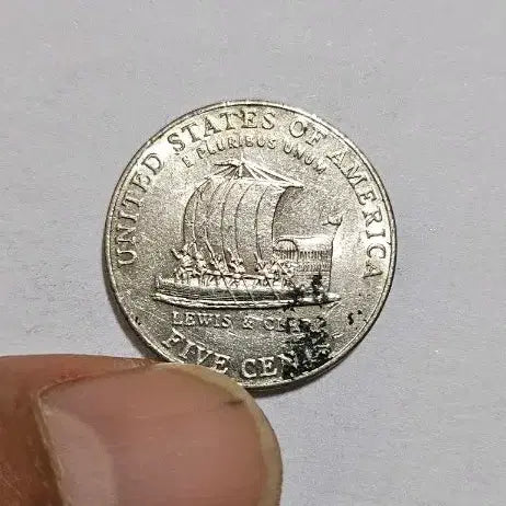 [BUNJANG] United States 2004 Jefferson Westward Journey Nickel (Foreign Coin) / 미국 2004년 5센트 제퍼슨 웨스트워드 저니 니켈(동전.외국주화)A19