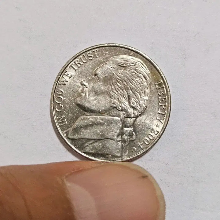 [BUNJANG] United States 2004 Jefferson Westward Journey Nickel (Foreign Coin) / 미국 2004년 5센트 제퍼슨 웨스트워드 저니 니켈(동전.외국주화)A19