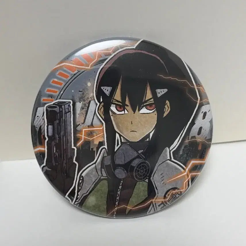 [BUNJANG] Kaiju No. 8 Ashiro Can Badge / 괴수8호 아시로 캔뱃지