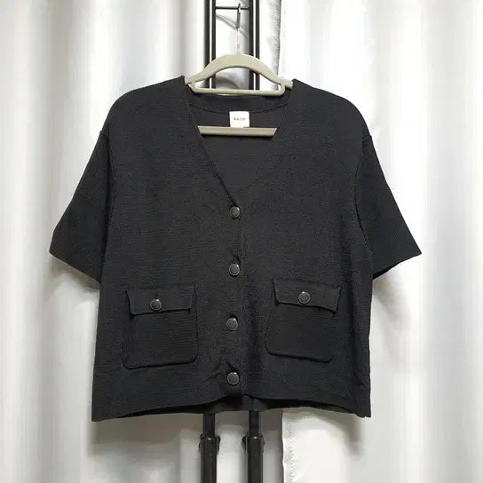 [SOLD OUT] RAON 라온 컴퍼니 반팔 썸머 니트 가디건 트위드
