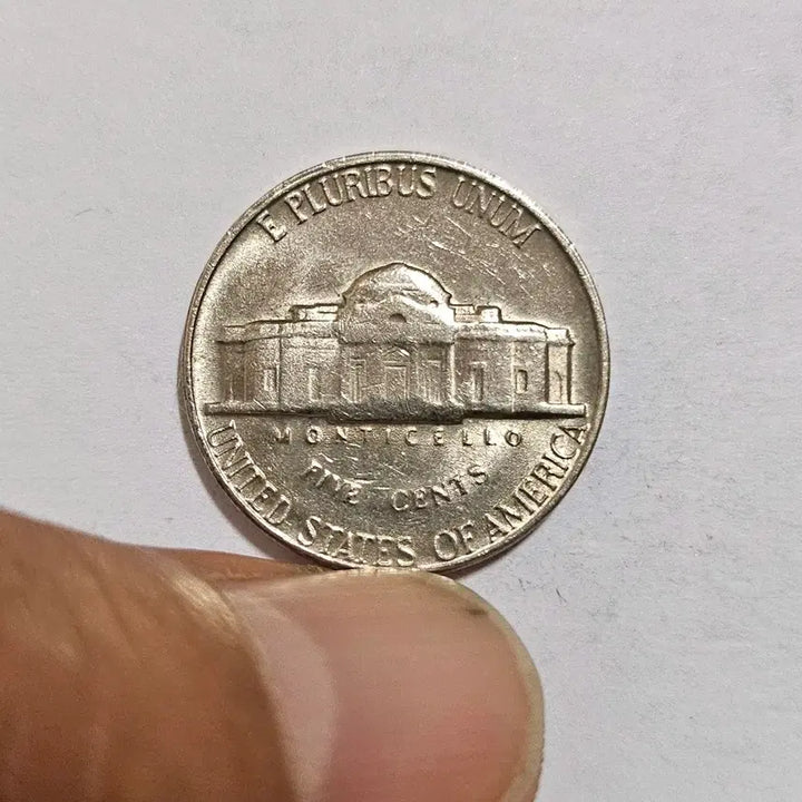 [BUNJANG] 1969 United States 5-Cent Jefferson Nickel Coin / 미국 1969년(s) 5센트 제퍼슨 니켈(동전.외국주화)A20