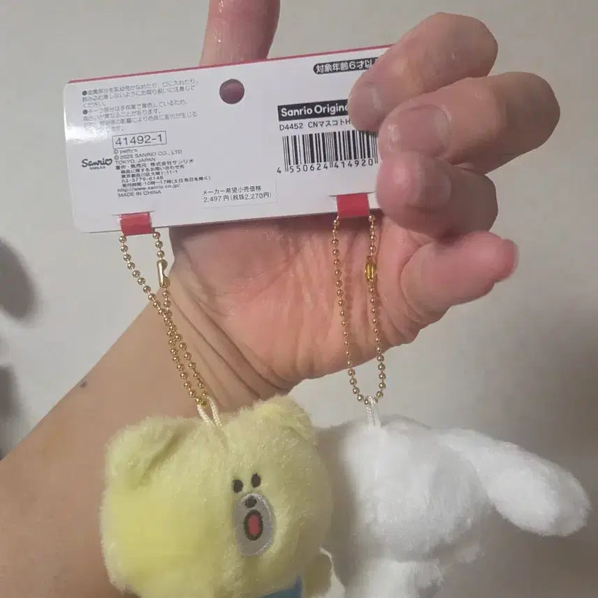 [BUNJANG] Sanrio x Swimmer Cinnamoroll Mascot Plush / 산리오스위머콜라보 시나모롤 마스코트