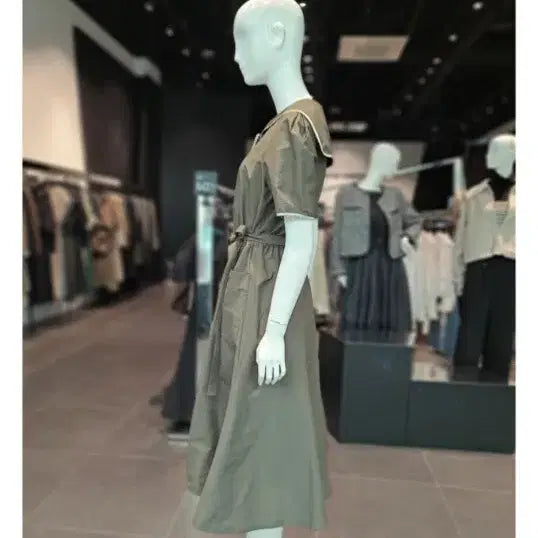 [BUNJANG] VOV Long Dress Sailor Collar Dress / 보브 롱 원피스 듀엘지컷에고이스트보브오즈세컨
