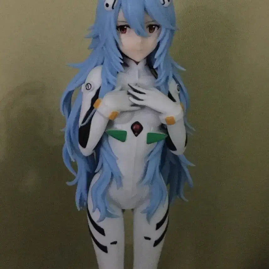 [BUNJANG] Rei Ayanami Long Hair Figure / 아야나미 레이 장발 피규어