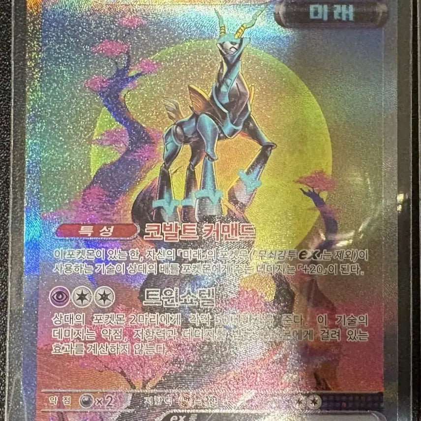 [BUNJANG] Pokemon Card Iron Cap SAR / 포켓몬카드 무쇠감투 sar