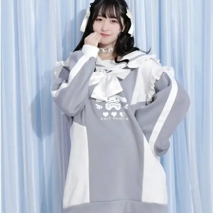 [BUNJANG] Noemi Cinnamoroll Collaboration Jihre-kei Jersey / 노에미 시나모롤 콜라보 지뢰계 져지
