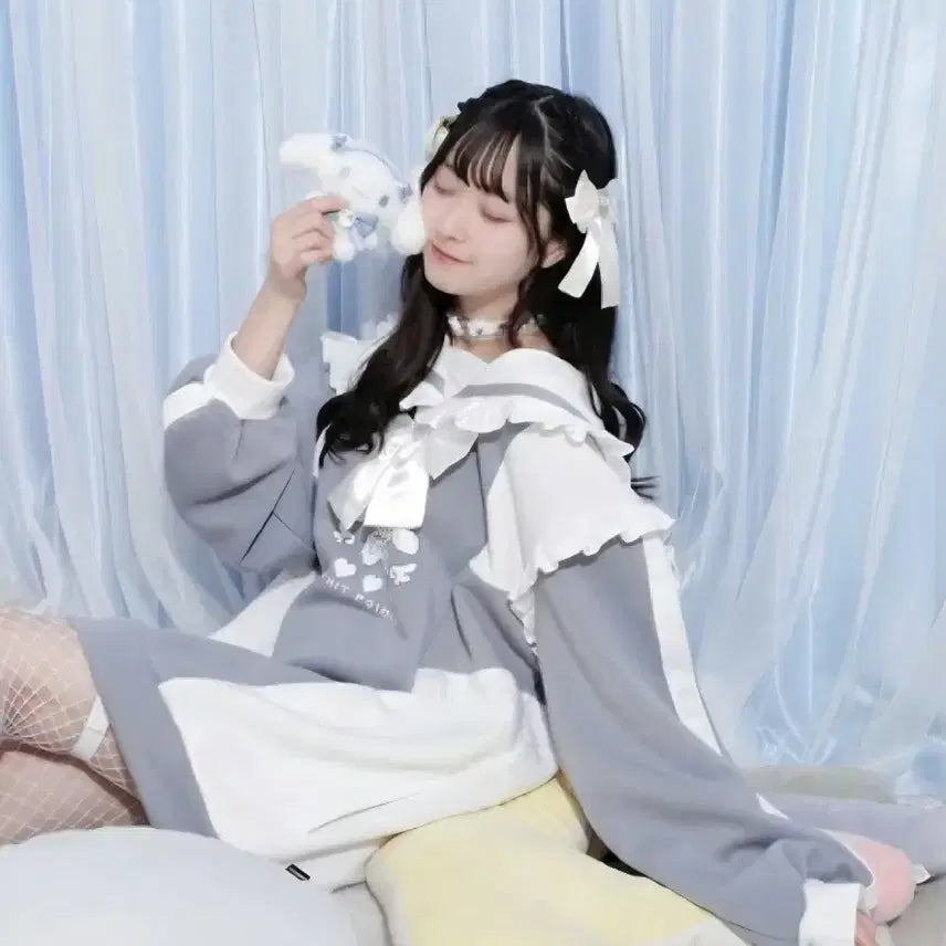 [BUNJANG] Noemi Cinnamoroll Collaboration Jihre-kei Jersey / 노에미 시나모롤 콜라보 지뢰계 져지