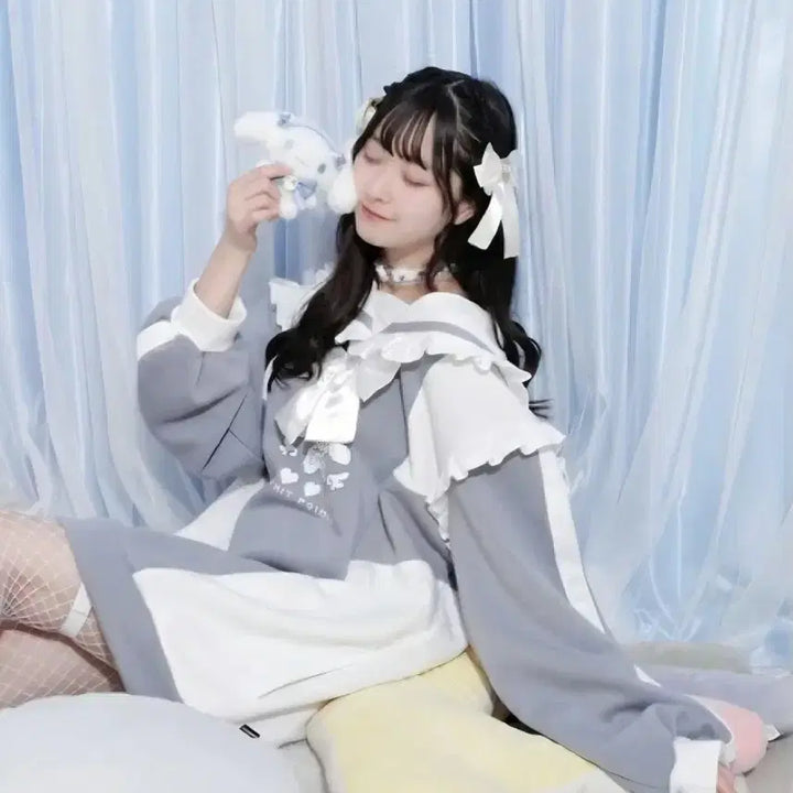 [BUNJANG] Noemi Cinnamoroll Collaboration Jihre-kei Jersey / 노에미 시나모롤 콜라보 지뢰계 져지