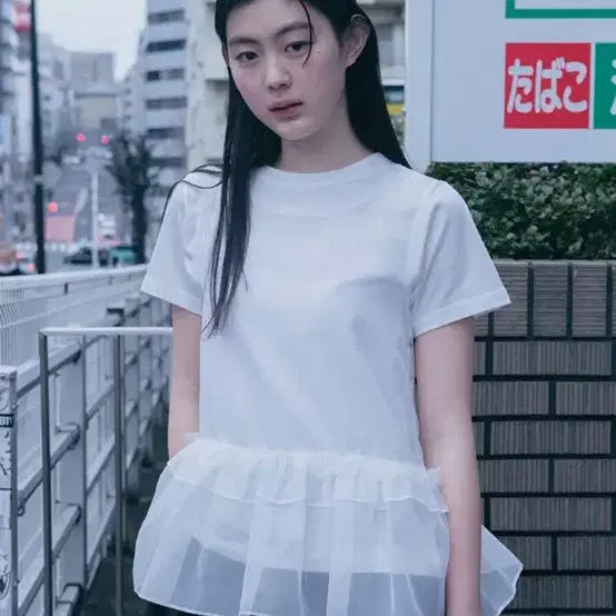 [BUNJANG] OHEHIO Frill Lace Layered Sleeveless Top / 오헤시오 frill lace layered sleeveless top