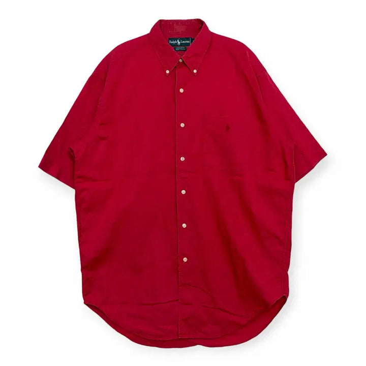 [BUNJANG] Polo Ralph Lauren Marlowe Linen Short Sleeve Shirt / 폴로 랄프로렌 marlowe 린넨 포켓 반팔 셔츠
