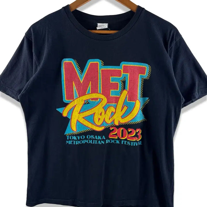 [BUNJANG] METROCK 2023 Tokyo Osaka Band T-Shirt / METROCK  2023 도쿄 오사카 밴드 티셔츠3339