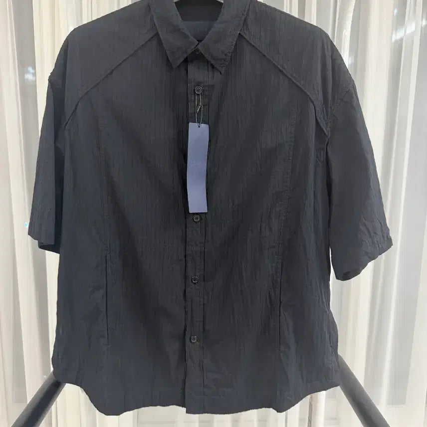 [BUNJANG] Juun.J Oversized Black Linen Shirt / 준지 오버핏 블랙 린넨 셔츠 46사이즈(105사이즈) 팝니다