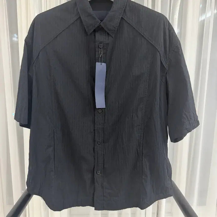 [BUNJANG] Juun.J Oversized Black Linen Shirt / 준지 오버핏 블랙 린넨 셔츠 46사이즈(105사이즈) 팝니다