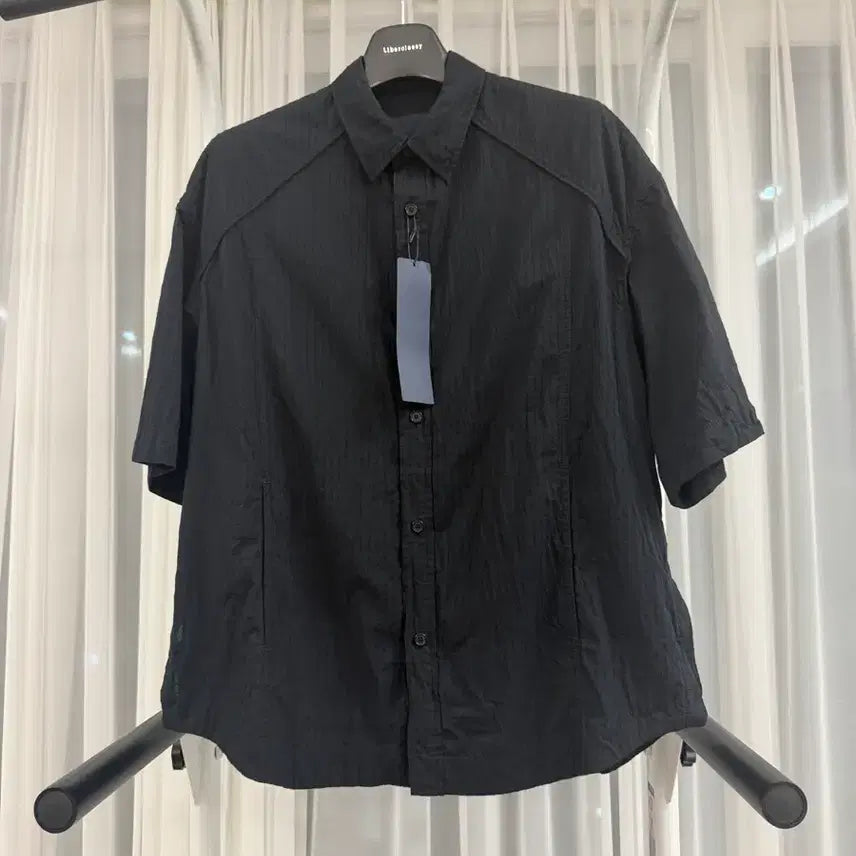 [BUNJANG] Juun.J Oversized Black Linen Shirt / 준지 오버핏 블랙 린넨 셔츠 46사이즈(105사이즈) 팝니다
